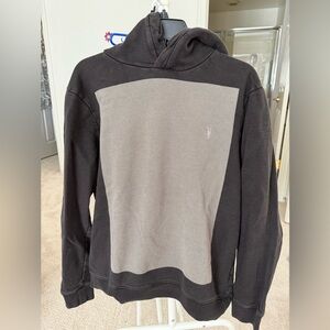 All Saints Brown and Gray design Hoodie